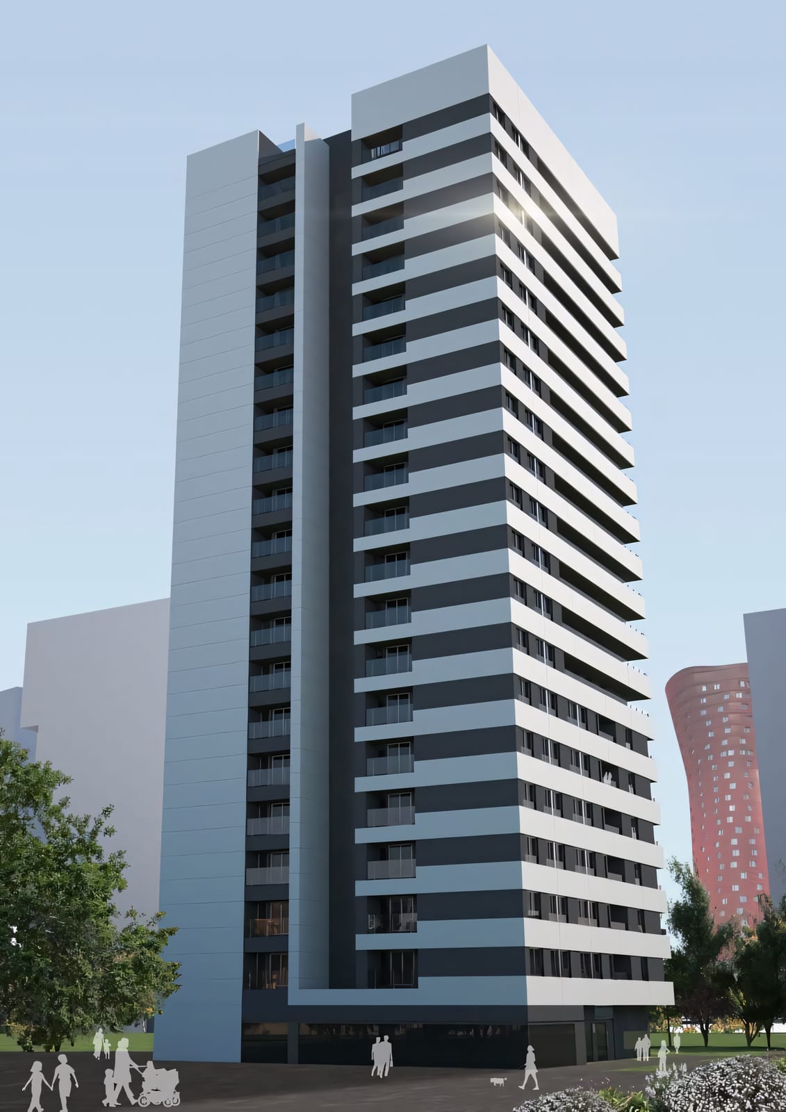Residential High-Rise Tower — commercial project by MK Builders
